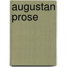 Augustan Prose door Frederic P. Miller