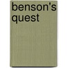 Benson's Quest by Dan Wright