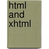 Html And Xhtml by Nicholas Chase
