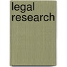 Legal Research door Joanne Banker Hames
