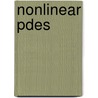 Nonlinear Pdes by Vicentiu D. Ro'dulescu