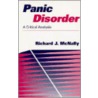Panic Disorder door Richard J. McNally