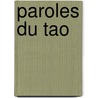 Paroles Du Tao door Marc Smedt