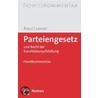 Parteiengesetz by Sophie-Charlotte Lenski