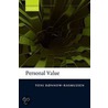 Personal Value door Toni Ronnow-Rasmussen