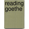 Reading Goethe door Martin Swales