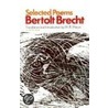 Selected Poems door Deceased Bertolt Brecht