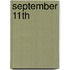 September 11th