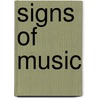 Signs Of Music door Eero Tarasti