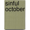 Sinful October by L. Sharon Adams