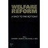 Welfare Reform