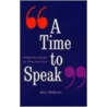 A Time To Speak door Martin Stern