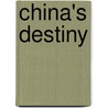 China's Destiny door Kai-Shek Chiang
