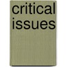 Critical Issues door Sylvia McNamara