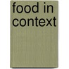 Food In Context door Not Available