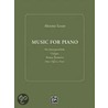 Music For Piano by Alfred Publishing
