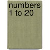 Numbers 1 to 20 door Onbekend