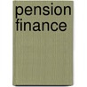 Pension Finance door M. Barton Waring