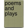 Poems And Plays door Charles William Cayzer