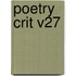 Poetry Crit V27