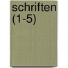 Schriften (1-5) by Gesellschaft F. Forschung