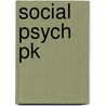 Social Psych Pk by Michael Hogg