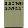Stephen Spender by David Leeming