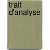 Trait D'Analyse door Ͽ