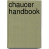 Chaucer Handbook door Robert Dudley French