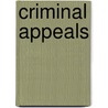 Criminal Appeals door Qc Paul Mcbride