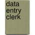 Data Entry Clerk