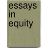 Essays in Equity by Harold Greville Hanbury