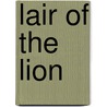Lair Of The Lion door Christine Freehan