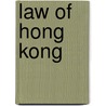 Law Of Hong Kong door John McBrewster