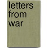 Letters from War door Travis Trasher