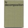 Lu Decomposition door John McBrewster