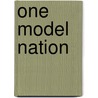 One Model Nation door Jim Rugg