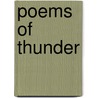 Poems Of Thunder door Carol Ann