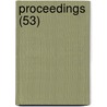 Proceedings (53) door Somersetshire Archaeological Society