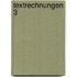 Textrechnungen 3