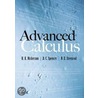 Advanced Calculus by N.E. Steenrod