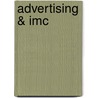Advertising & Imc by Sinéad Moriarty