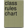 Class Rules Chart by Teacher'S. Friend