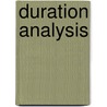 Duration Analysis door Irene Hofstetter