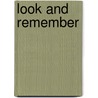 Look and Remember door Kristen McCurry