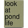 Look at Pond Life by Rena K. Kirkpatrick