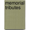 Memorial Tributes door Not Available