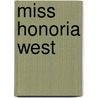 Miss Honoria West door Ruth Hamilton