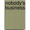 Nobody's Business door Gina Ardito