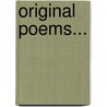 Original Poems... by Thomas F. Bissell
